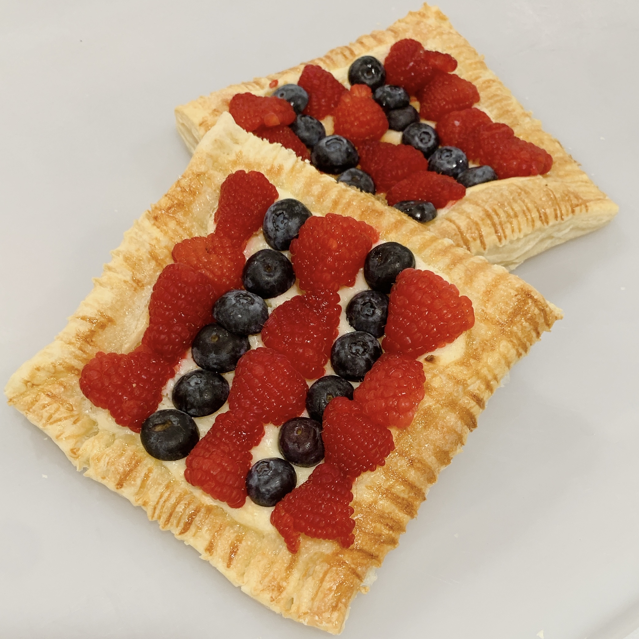 Mixed berry danish